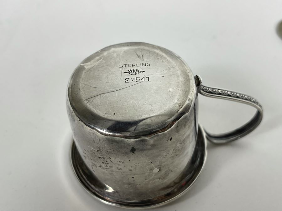 Vintage Sterling Silver Baby Cup 17.7g