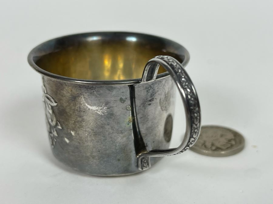 Vintage Sterling Silver Baby Cup 17.7g [Photo 2]