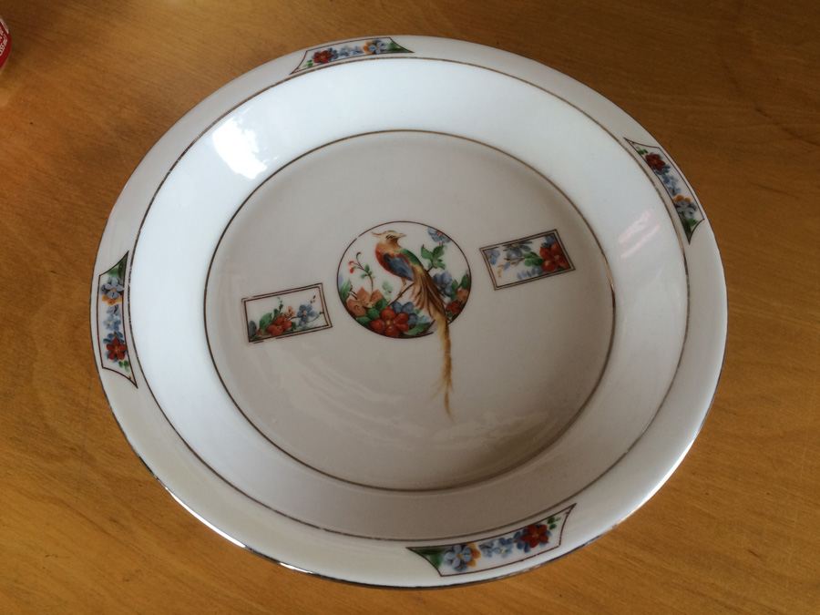 Royal Rochester Royalite Teapot and Dish Hand Decorated [Photo 12]