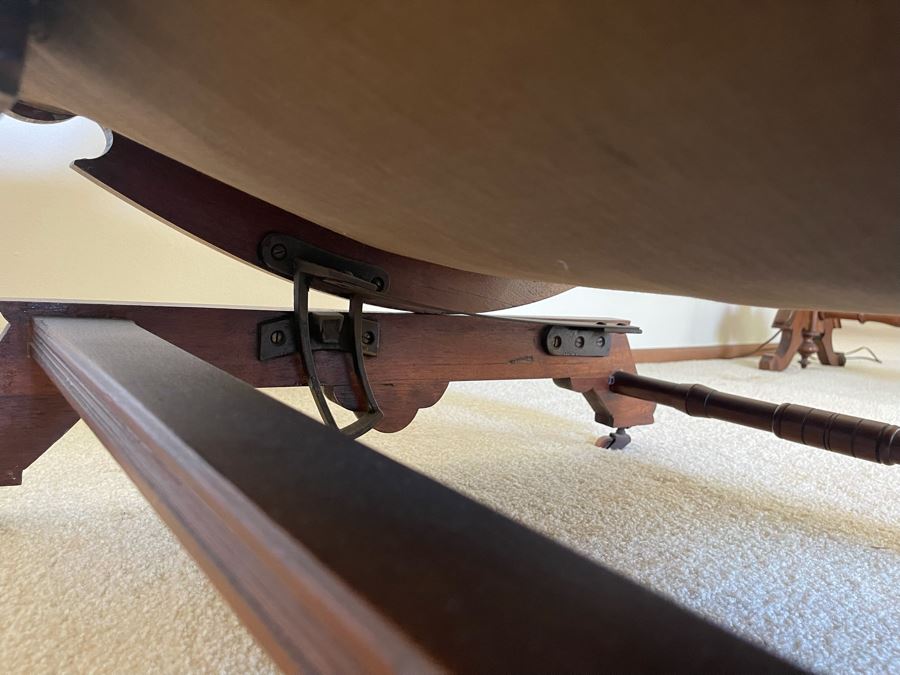 Antique Eastlake Victorian Era Carved Wooden Rocking Chair [Photo 14]