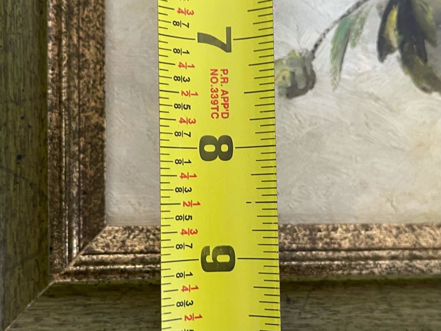 Original Framed Signed Emma B. Anderson Still Life Painting 9 X 12 [Photo 6]