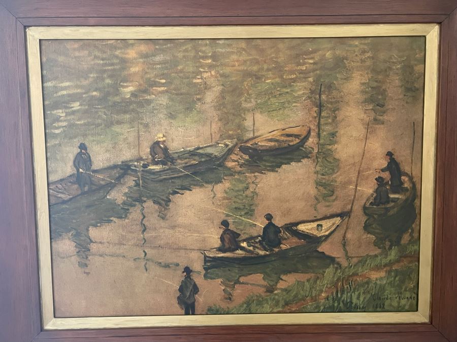 Framed Claude Monet Print 24 X 18 [Photo 2]