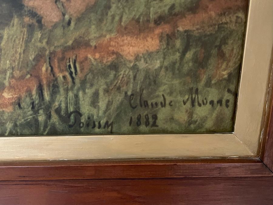 Framed Claude Monet Print 24 X 18 [Photo 4]