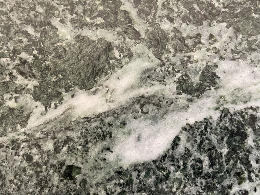 Beautiful Green Marble Top Wooden Coffee Table By J. B. Van Sciver Co 41W X 22D X 16.5H [Photo 9]