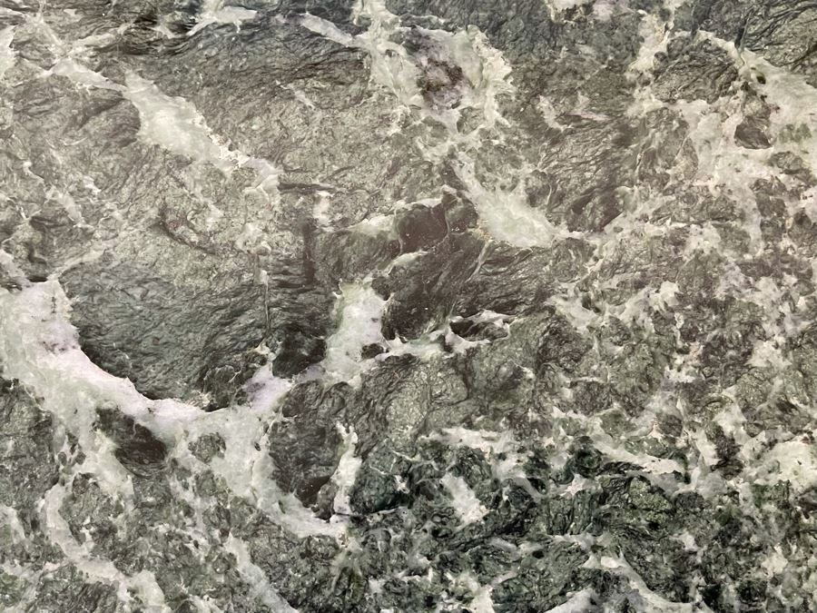 Beautiful Green Marble Top Wooden Coffee Table By J. B. Van Sciver Co 41W X 22D X 16.5H [Photo 10]