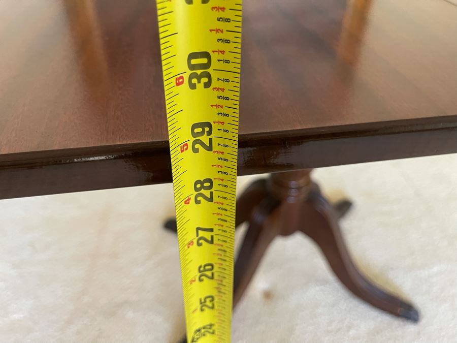 Antique Wooden Gaming Table In Great Condition 33W X 33D X 29H [Photo 11]