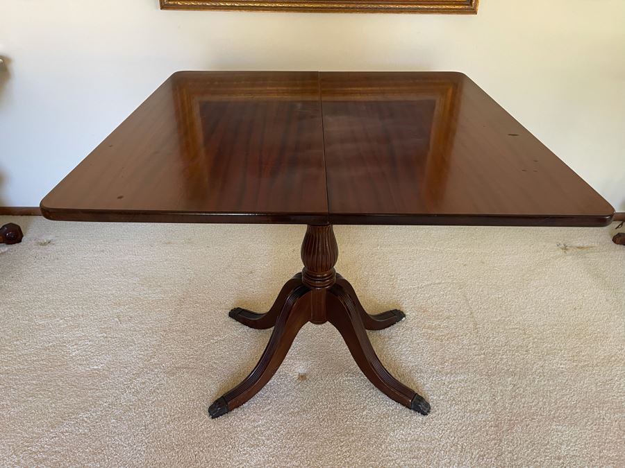 Antique Wooden Gaming Table In Great Condition 33W X 33D X 29H [Photo 3]