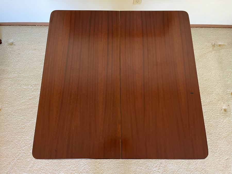 Antique Wooden Gaming Table In Great Condition 33W X 33D X 29H [Photo 7]