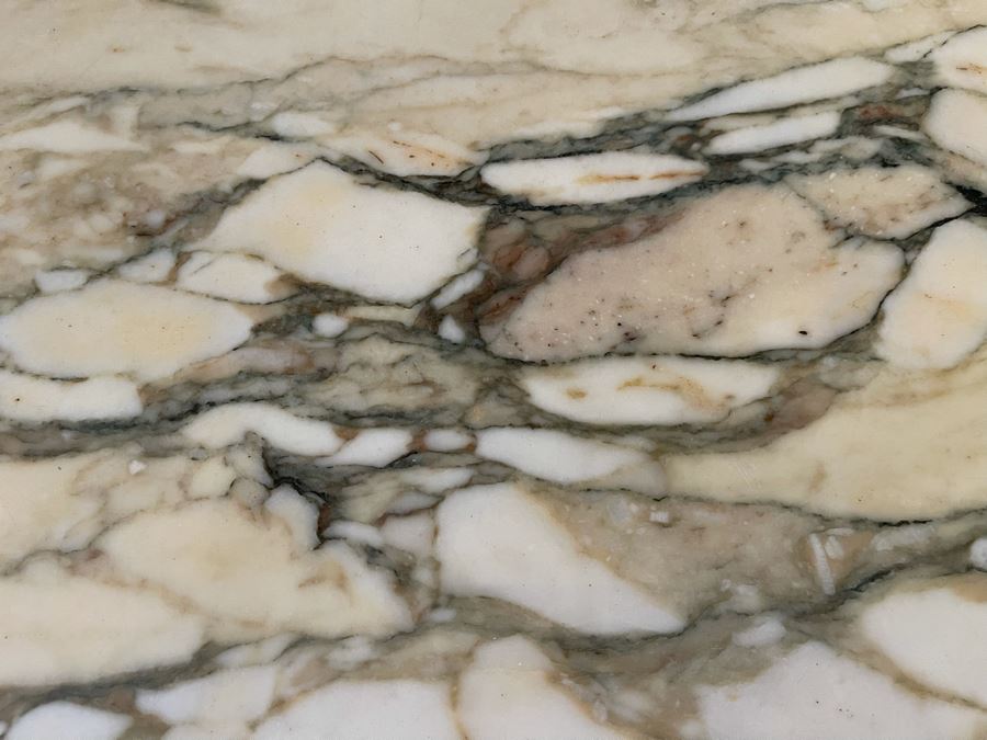 Gorgeous Antique Oak Cabinet With White Marble Top 34W X 19D X 28.5H [Photo 5]