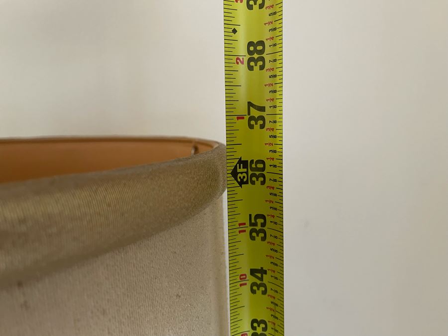 Vintage Mid-Century Glass Table Lamp 36H [Photo 11]