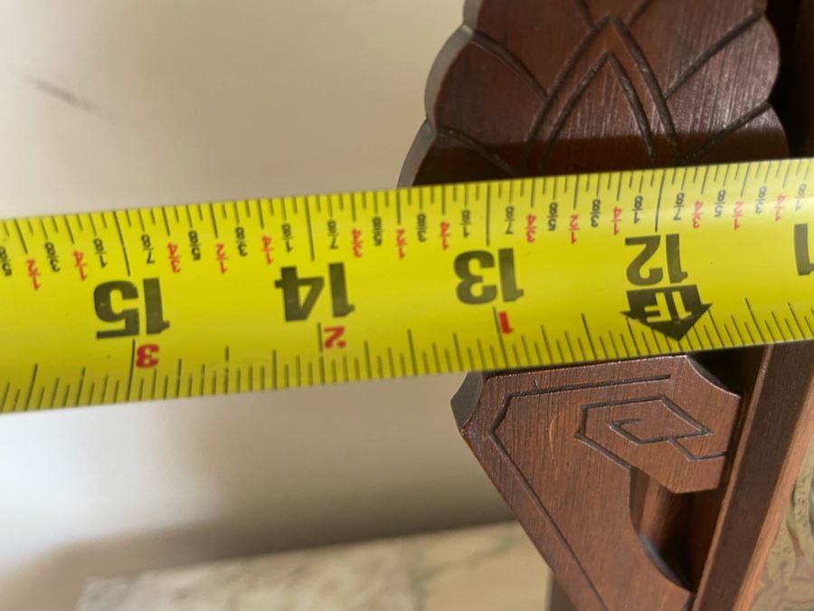 Working Eastlake Victorian Era Mechanical Clock With Key By Seth Thomas 13.5W X 5D X 23.5H [Photo 15]