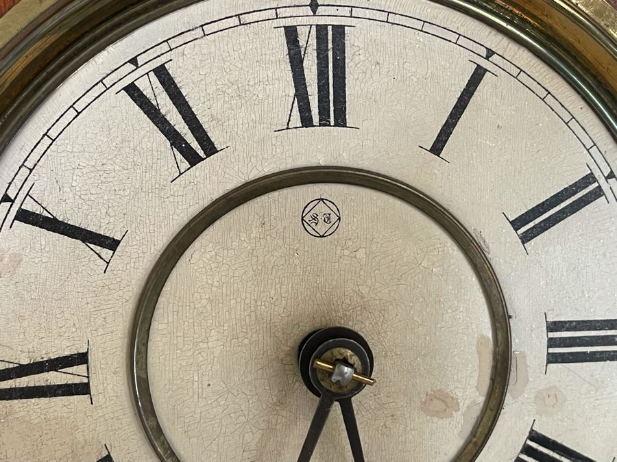 Working Eastlake Victorian Era Mechanical Clock With Key By Seth Thomas 13.5W X 5D X 23.5H [Photo 12]