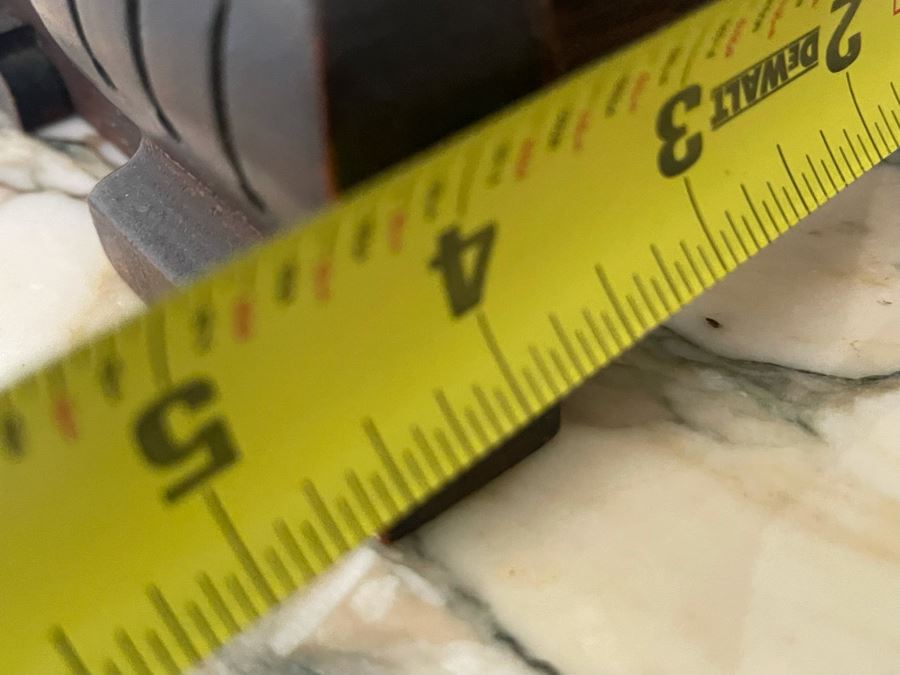 Working Antique Trieste Model Clock By The Ansonia Clock Co New York With Key - Eight Day Strike 1882 Patent Date 11W X 4D X 15H [Photo 22]