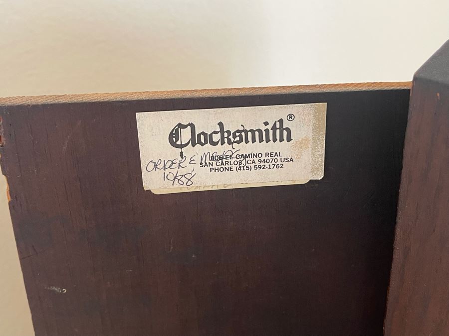 Working Antique Trieste Model Clock By The Ansonia Clock Co New York With Key - Eight Day Strike 1882 Patent Date 11W X 4D X 15H [Photo 20]