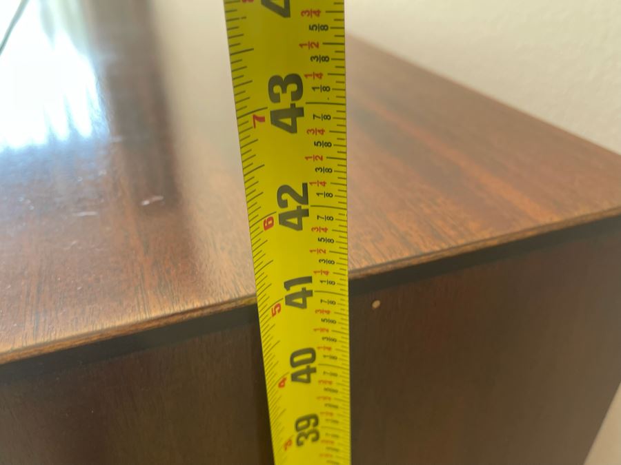 Vintage Mahogany Secretary Desk With Secret Compartments And Lockable Drawers 36W X 22D X 41H [Photo 15]