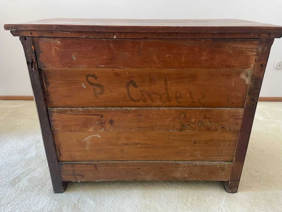 Antique Oak Cabinet 36W X 18D X 28H [Photo 10]