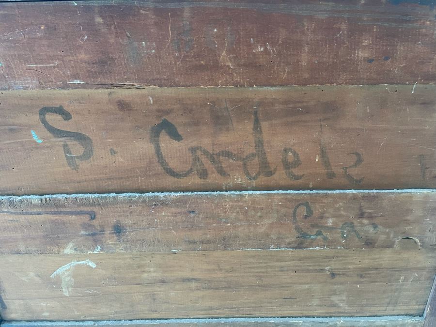 Antique Oak Cabinet 36W X 18D X 28H [Photo 11]