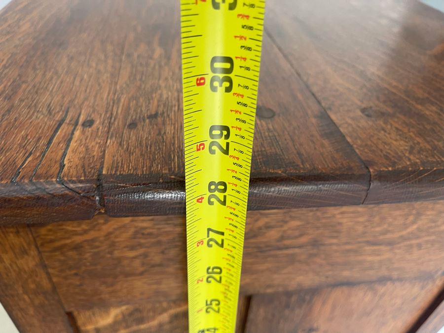 Antique Oak Cabinet 36W X 18D X 28H [Photo 13]