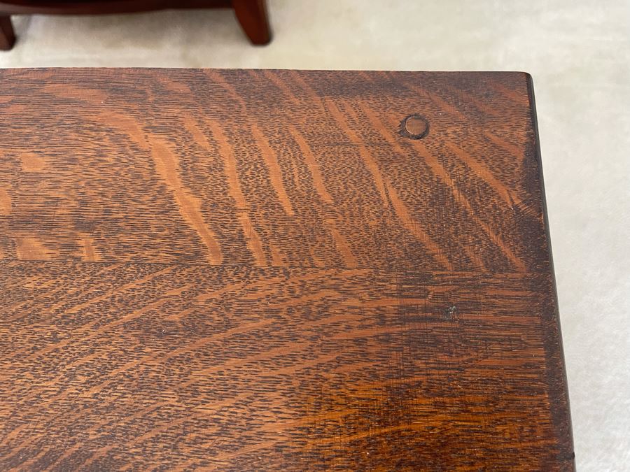 Antique Oak Cabinet 36W X 18D X 28H [Photo 15]