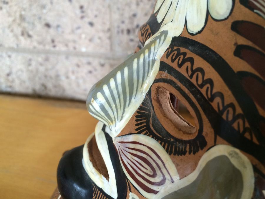 Hand Painted Mask [Photo 5]