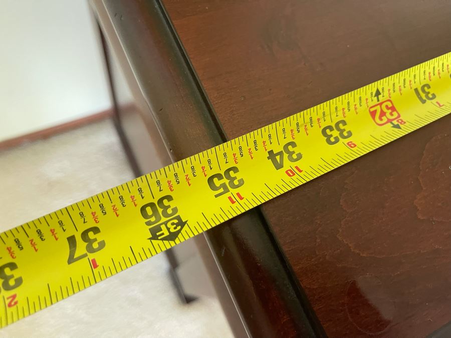 Ethan Allen 3-Drawer Chest Of Drawers Dresser 36W X 17D X 29.5H [Photo 8]