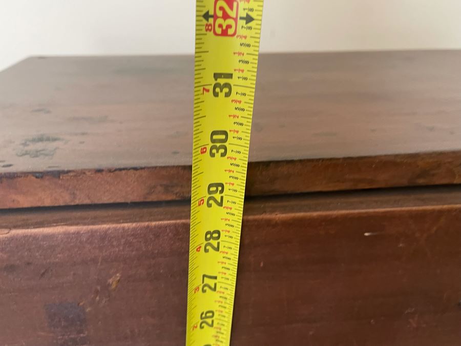 Vintage Wooden 3-Drawer Chest Of Drawers 31W X 16D X 29.5H [Photo 11]