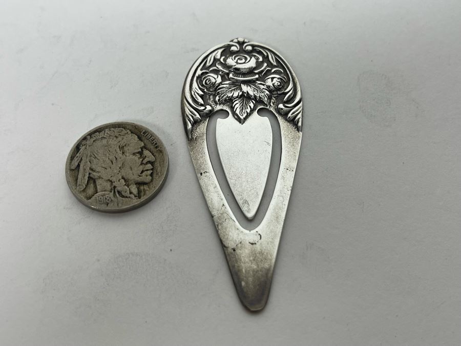 Vintage Sterling Silver Kirk & Son Bookmark 8g [Photo 2]