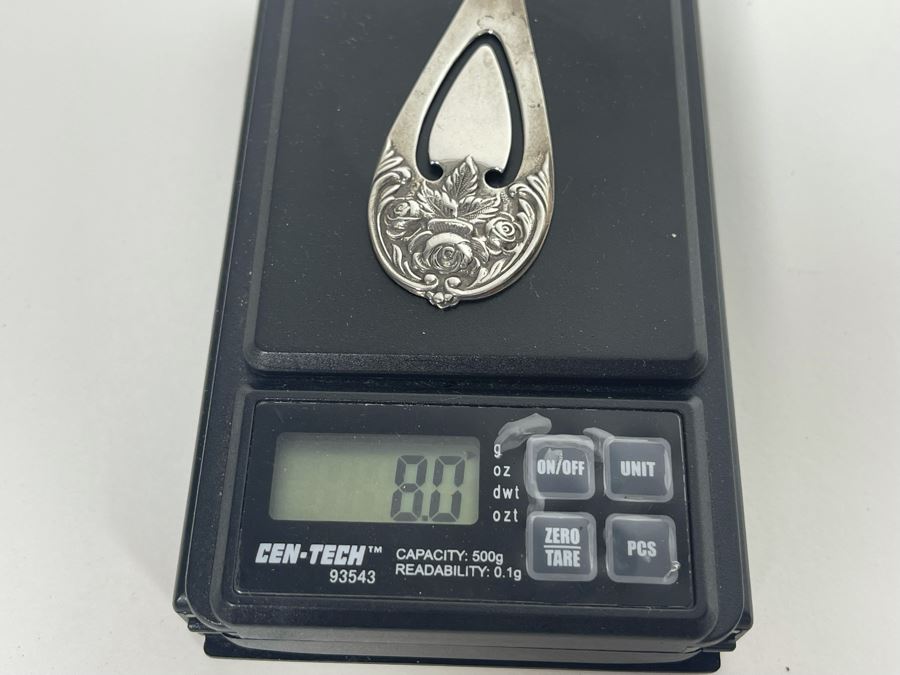 Vintage Sterling Silver Kirk & Son Bookmark 8g [Photo 7]