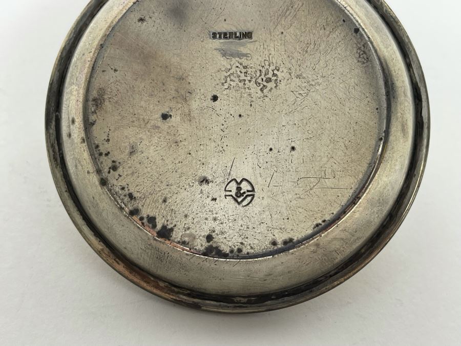 Vintage Sterling Silver Small Portable Oil Lamp Lantern 2.5W 41.4g [Photo 11]