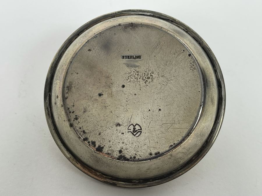 Vintage Sterling Silver Small Portable Oil Lamp Lantern 2.5W 41.4g [Photo 2]