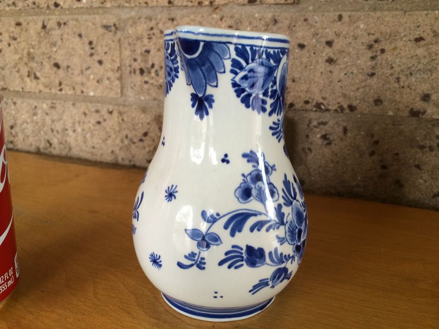 Vintage Small Blue Delft Pitcher [Photo 2]
