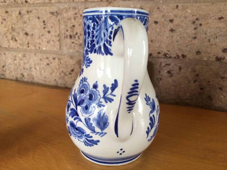 Vintage Small Blue Delft Pitcher [Photo 4]