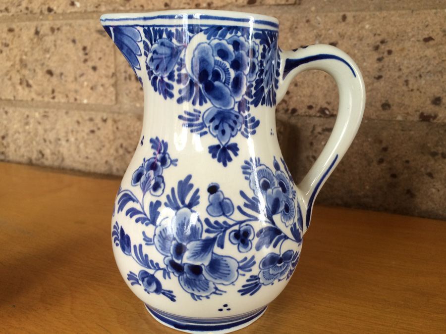 Vintage Small Blue Delft Pitcher [Photo 3]