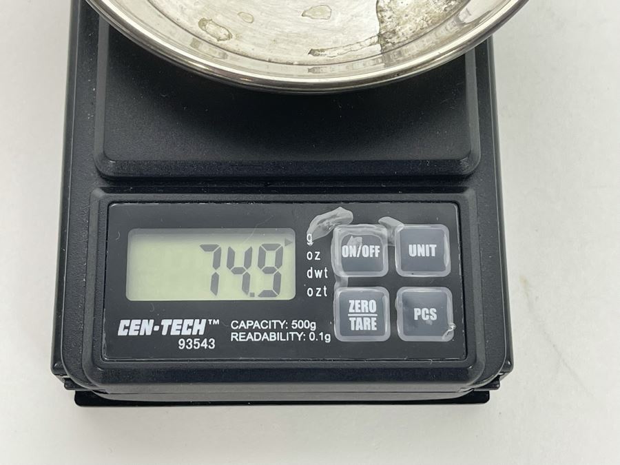 Pair Of Sterling Silver Towle Dishes Trays 3.5R 74.9g [Photo 5]