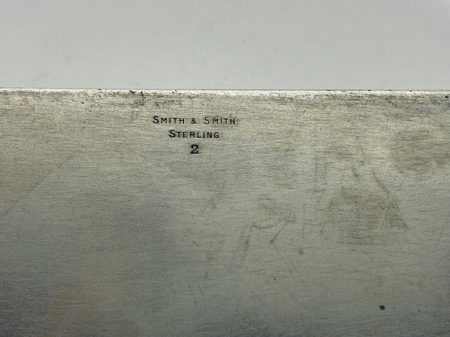 Sterling Silver Box By Smith & Smith 211.4g Of Sterling Silver [Photo 3]
