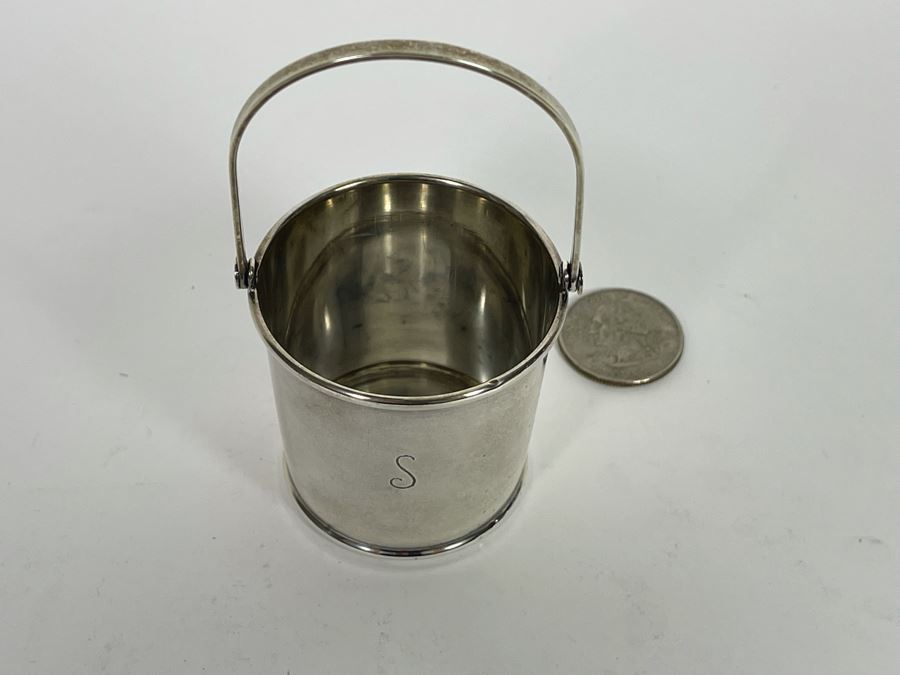 Small Sterling Silver Cup With Handle 33.1g [Photo 3]