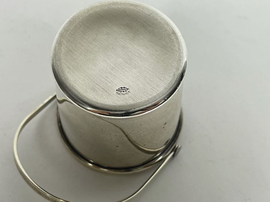 Small Sterling Silver Cup With Handle 33.1g [Photo 5]