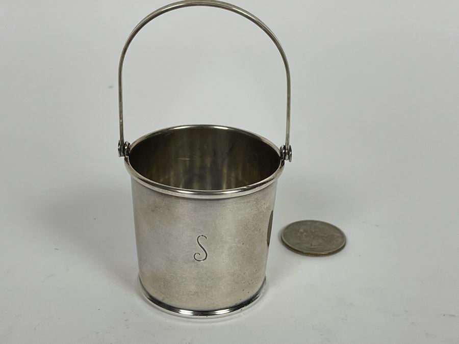 Small Sterling Silver Cup With Handle 33.1g [Photo 2]
