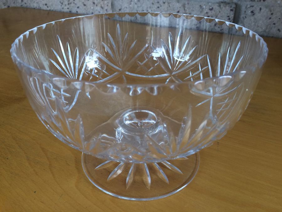 Footed Crystal Bowl [Photo 7]