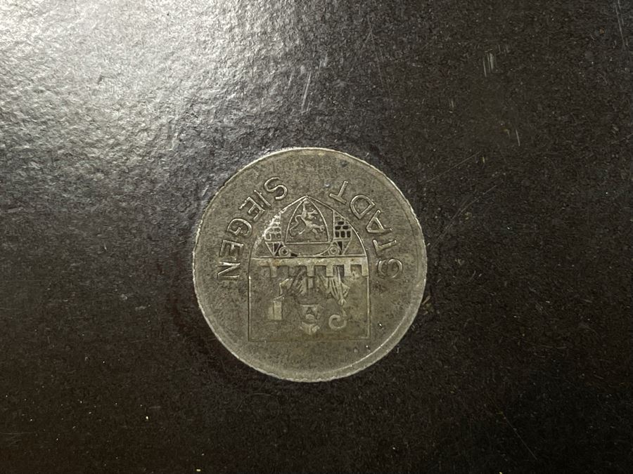 JUST ADDED - Couroc Monterey CA Tray With Vintage Foreign Coins 18 X 12 [Photo 6]