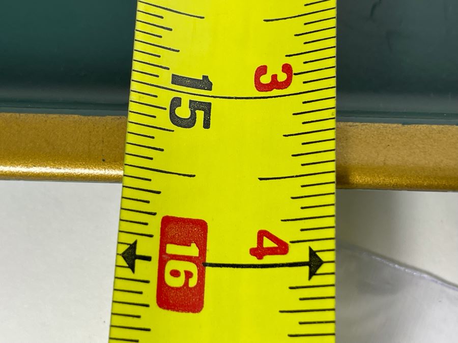 JUST ADDED - Large Hand Painted Metal Tray From England Signed Joy M. Barlow 20 X 15 [Photo 11]