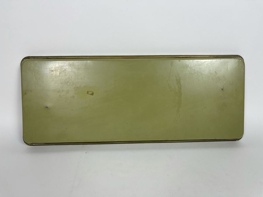 JUST ADDED - Hand Painted Metal Tray Signed 20 X 8 [Photo 7]