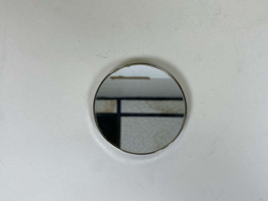 JUST ADDED - Towle Repousse Sterling Silver Compact Mirror [Photo 5]