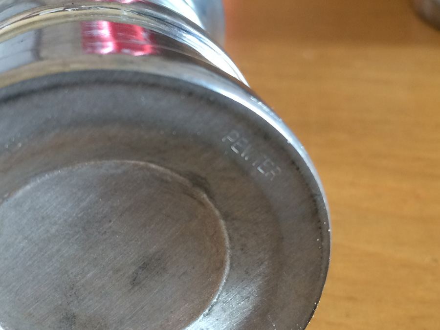 Pewter Salt & Pepper Shakers - Made in Italy [Photo 5]