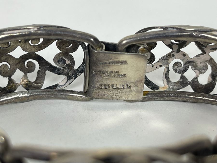 JUST ADDED - Sterling Silver Handmade Bracelet 7L 47g [Photo 6]