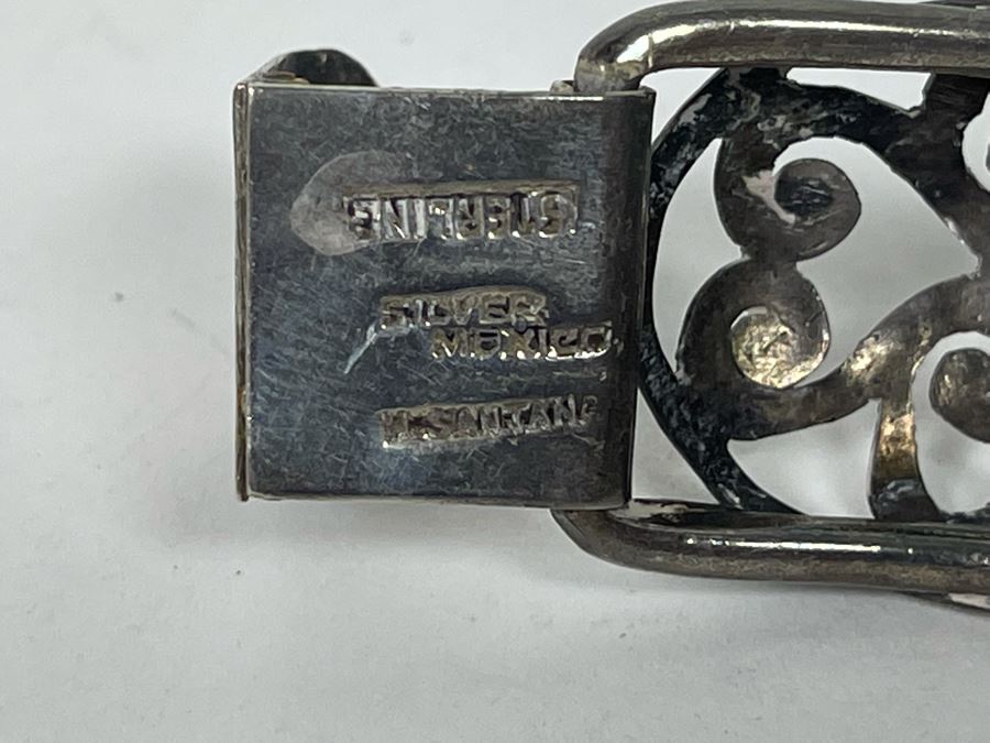 JUST ADDED - Sterling Silver Handmade Bracelet 7L 47g [Photo 9]