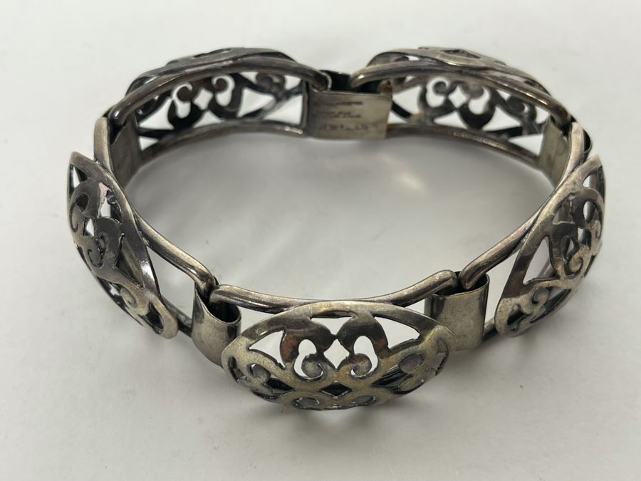 JUST ADDED - Sterling Silver Handmade Bracelet 7L 47g [Photo 5]