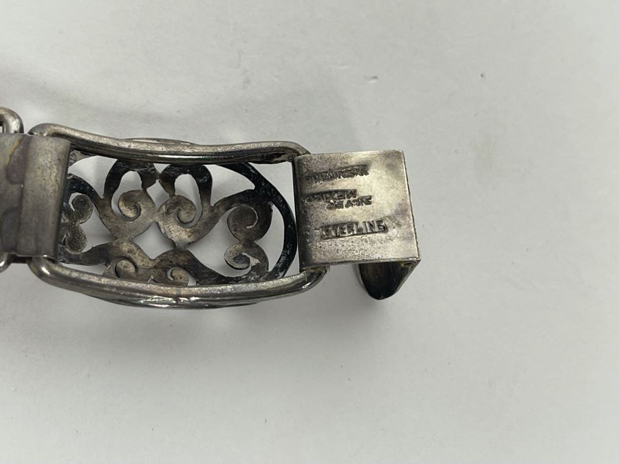 JUST ADDED - Sterling Silver Handmade Bracelet 7L 47g [Photo 7]