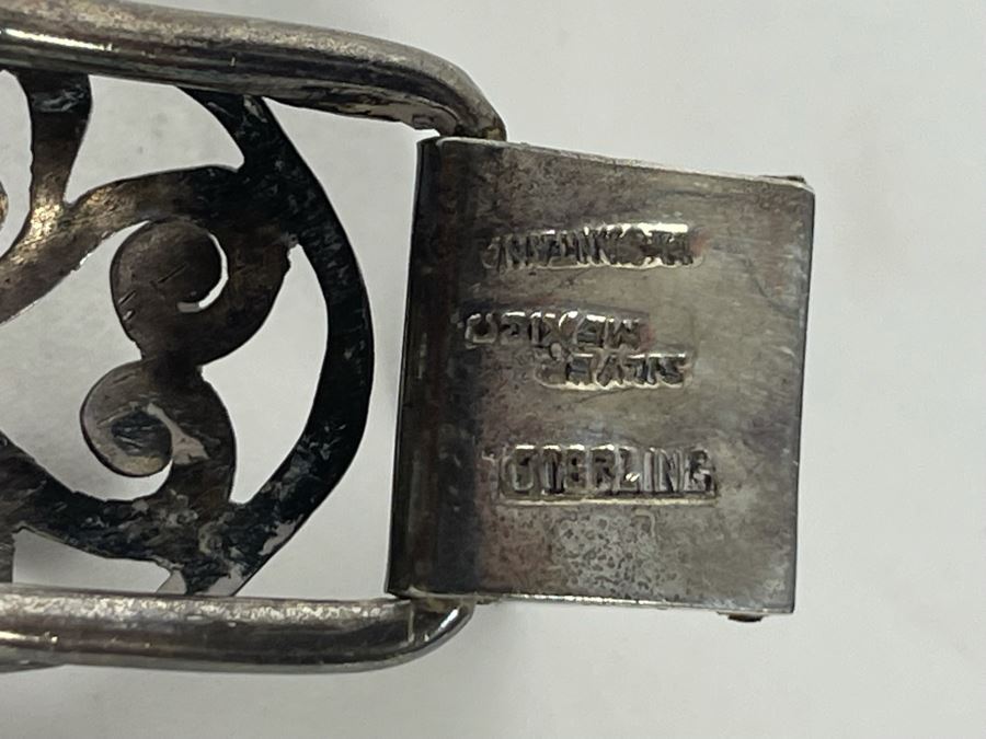 JUST ADDED - Sterling Silver Handmade Bracelet 7L 47g [Photo 8]