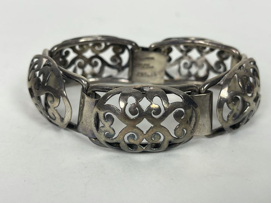 JUST ADDED - Sterling Silver Handmade Bracelet 7L 47g [Photo 2]